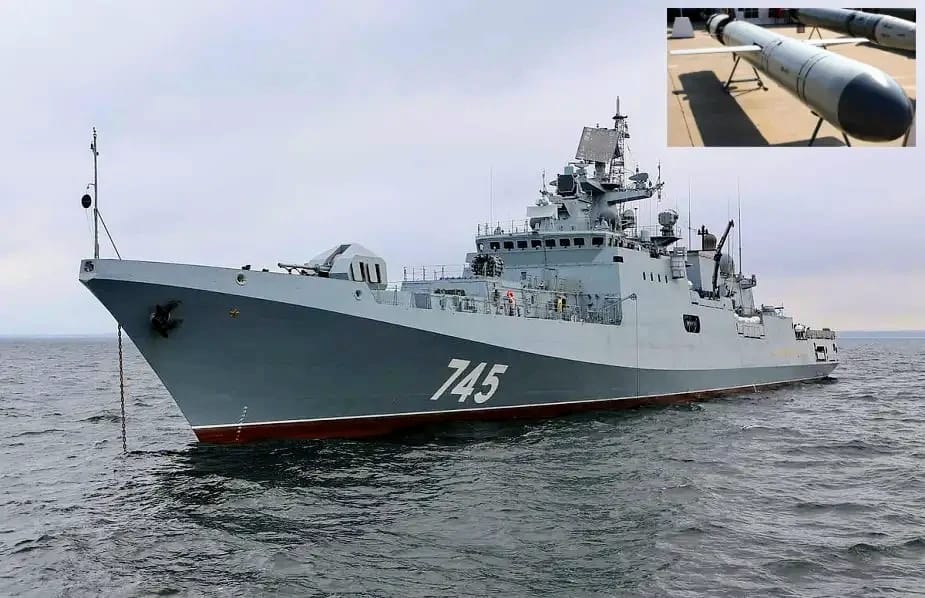 Kapal perang Rusia dengan rudal Kalibr