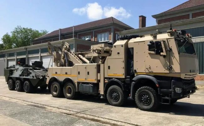 Kendaraan Pemulihan Belgia Soframe 8X8