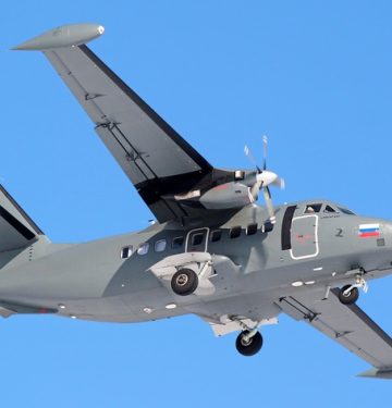 L-410 transport aircraft