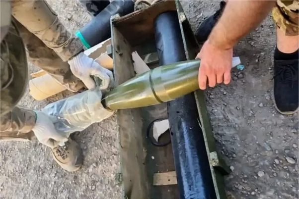 Mortir 120 mm dari Myanmar