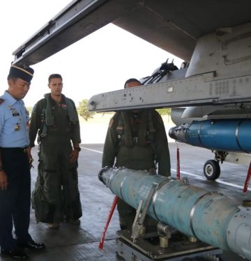 Pelatihan GBU-54 LJDAM Skadron Udara 3