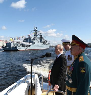 Putin menyatakan AL Rusia tahun ini akan menerima 30 kapal perang baru