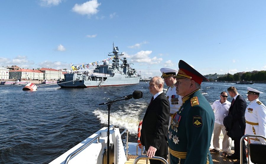 Putin menyatakan AL Rusia tahun ini akan menerima 30 kapal perang baru