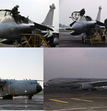 Rafale - A400M - A330 MRTT_ airspace review