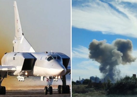 Drone Ukraina serang pembom Tu-22M3 di Pangkalan Udara Soltsy _ Airspace Review