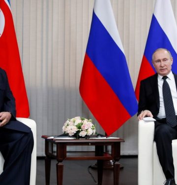 Kim Jong-un dan Vladimir Putin