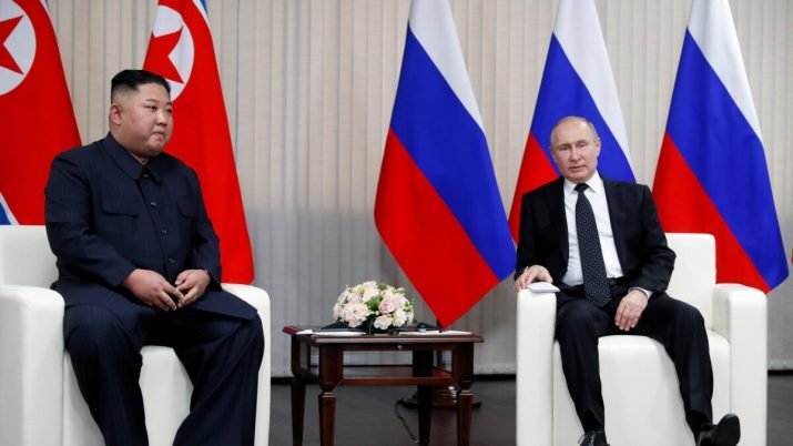 Kim Jong-un dan Vladimir Putin