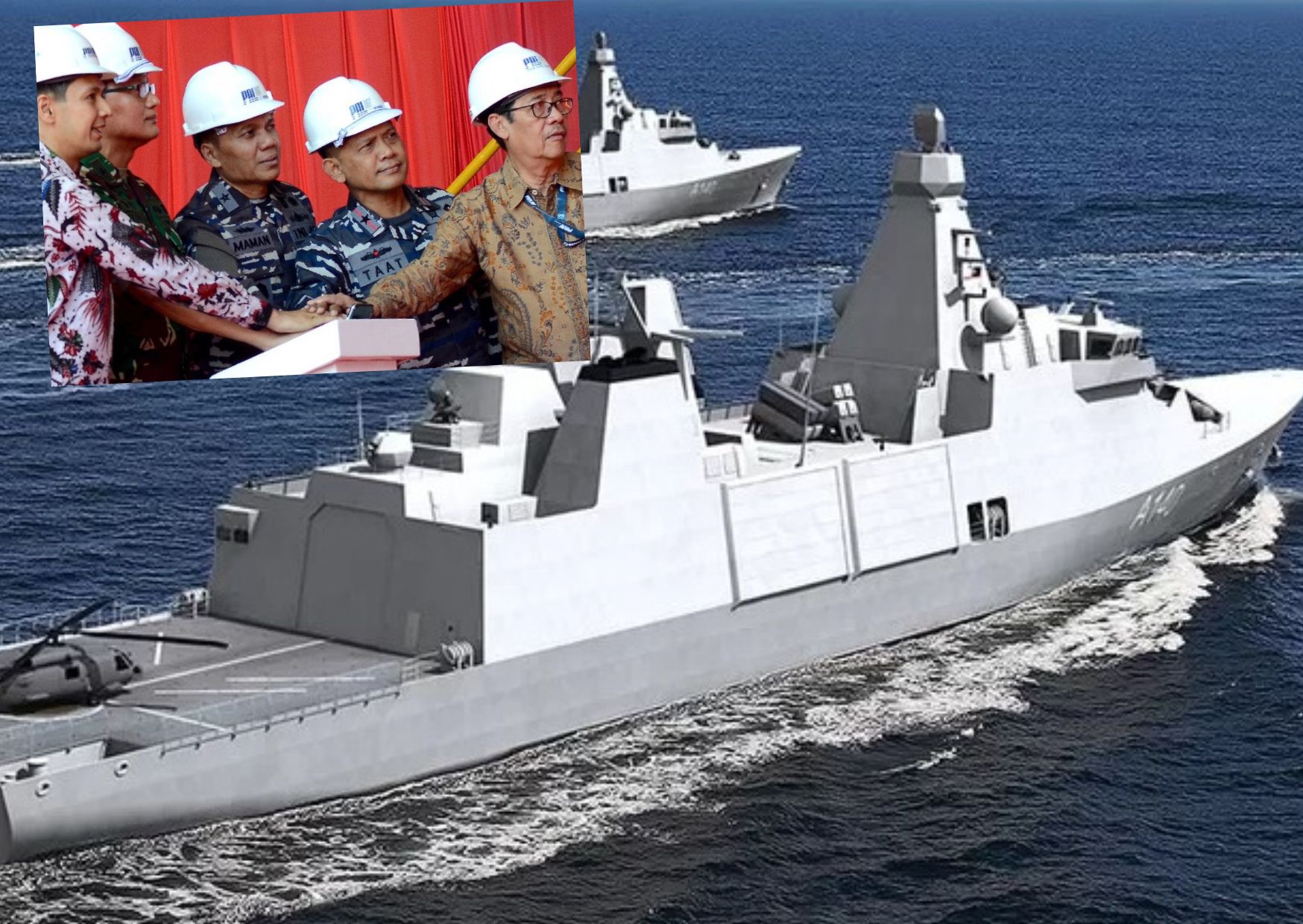 Peletakan Lunas Fregat Merah Putih_ Airspace Review