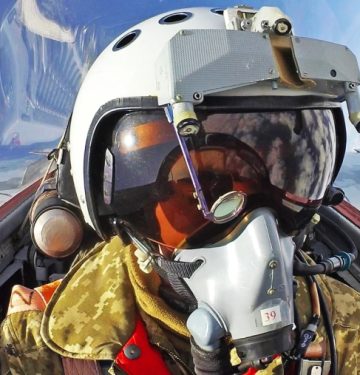 Pilot MiG-29 Ukraina