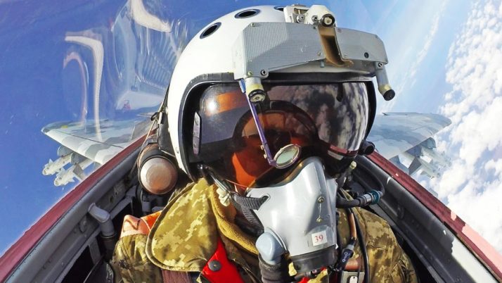 Pilot MiG-29 Ukraina