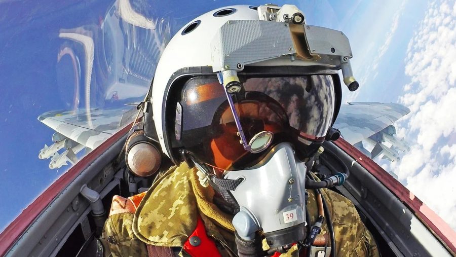 Pilot MiG-29 Ukraina