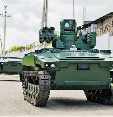 Robot tempur Marker buatan Rusia