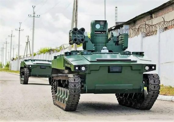 Robot tempur Marker buatan Rusia