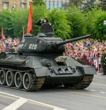 T-34 Soviet hasil beli ulang dari Laos