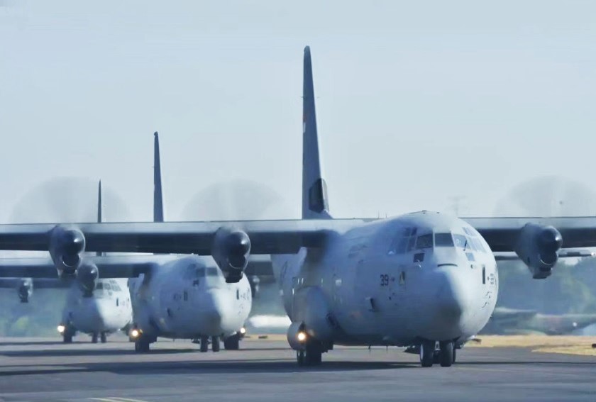 C-130J-30 Super Hercules TNI AU