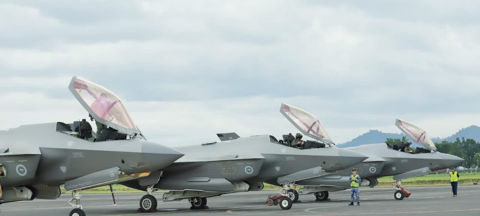 F-35 di Lanud Sam Ratulangi