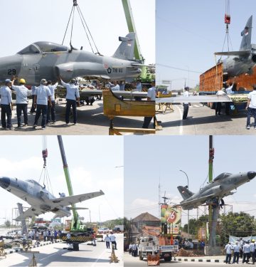 Hawk TT-0229 dijadikan Monumen di Madiun_ Airspace Review