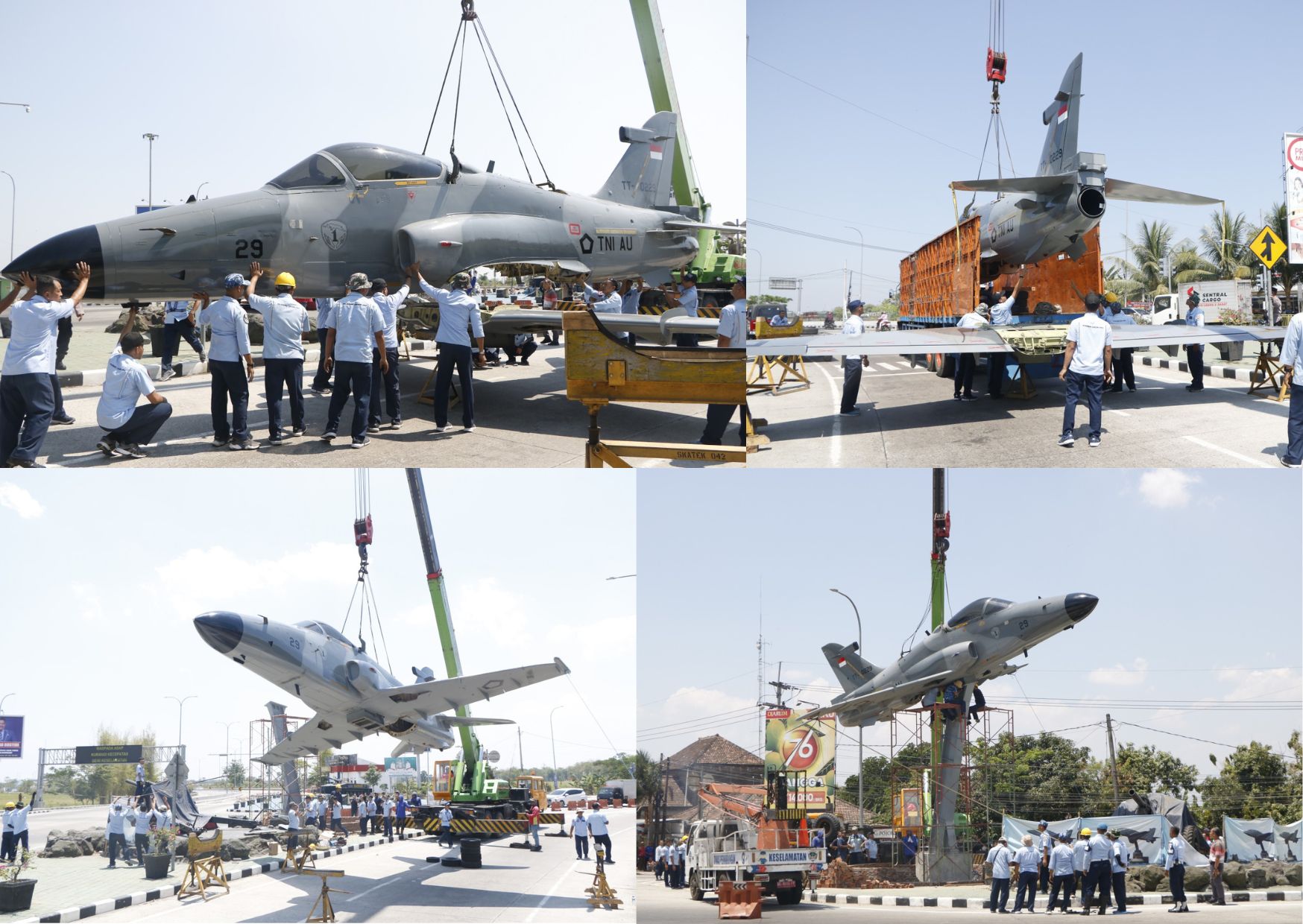 Hawk TT-0229 dijadikan Monumen di Madiun_ Airspace Review