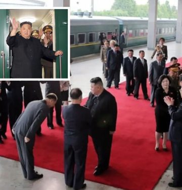 Kim Jong Un meninggalkan Pyongyang menuju Vladivostok untuk bertemu dengan Putin