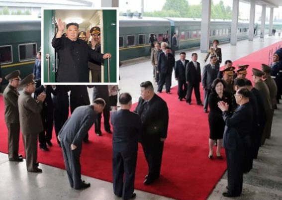 Kim Jong Un meninggalkan Pyongyang menuju Vladivostok untuk bertemu dengan Putin