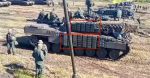 Leopard 2A4 Ukraina dilapisi Kontakt-1 ERA