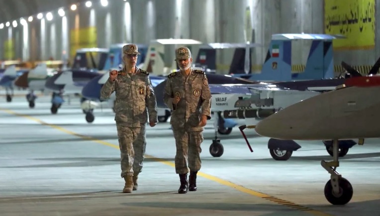 Pangkalan drone bawah tanah Iran
