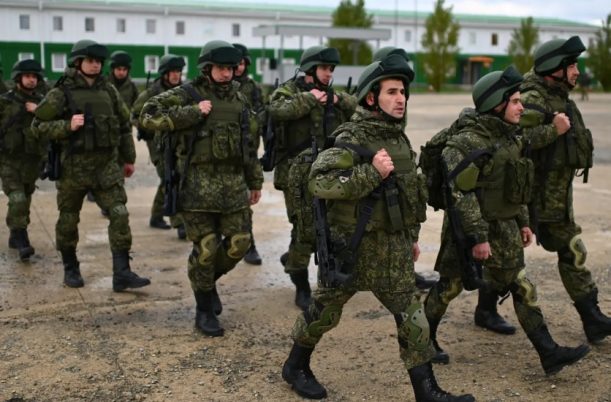 Pasukan Cadangan Rusia hasil rekrutan dinas sukarela