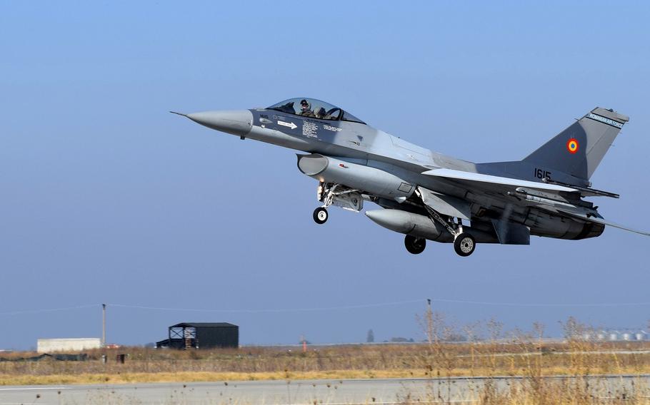 Pusat Pelatihan F-16 di Rumania
