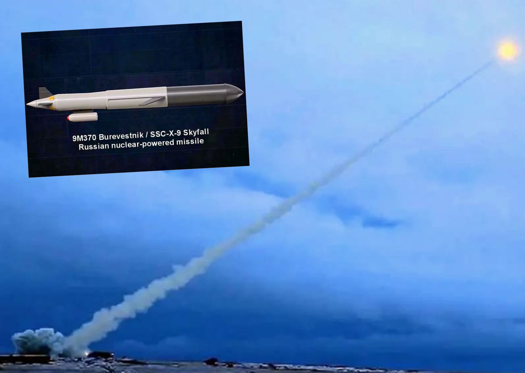 Rudal jelajah bertenaga nuklir Burevestnik_ Airspace Review