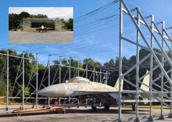 Rusia gunakan jaring untuk mengamankan pesawatnya_ Airspace Review