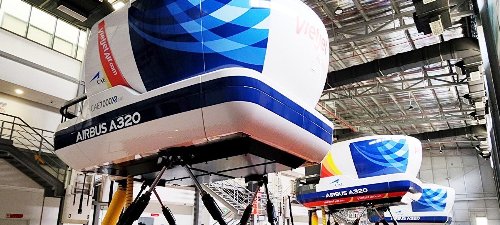 Simulator Pelatihan Pilot A320 Vietjet