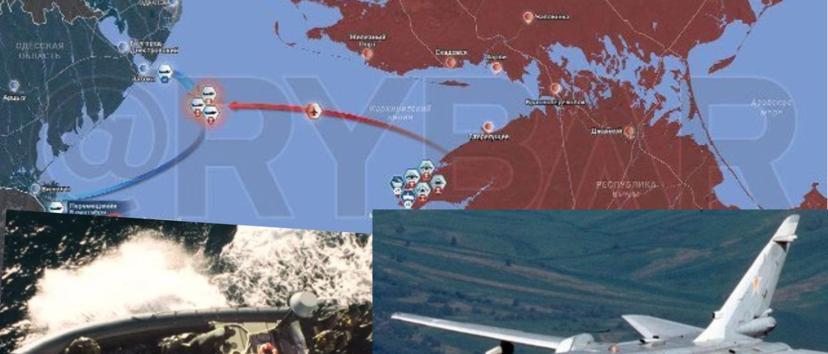 Su-24 Rusia hancurkan tiga kapal Ukraina_ Airspace Review