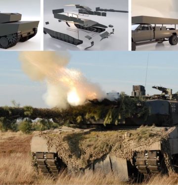 Ukraina membuat replika tank Leopard 2 untuk menipu drone Rusia_ airspace review