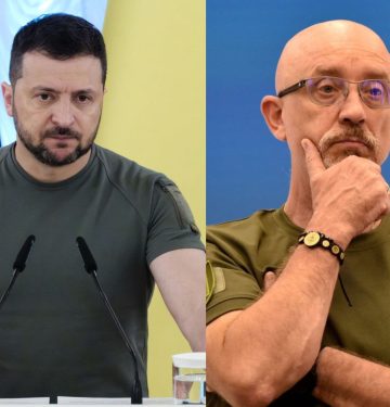 Zelensky pecat Menteri Pertahanan Oleksii Reznikov (1)
