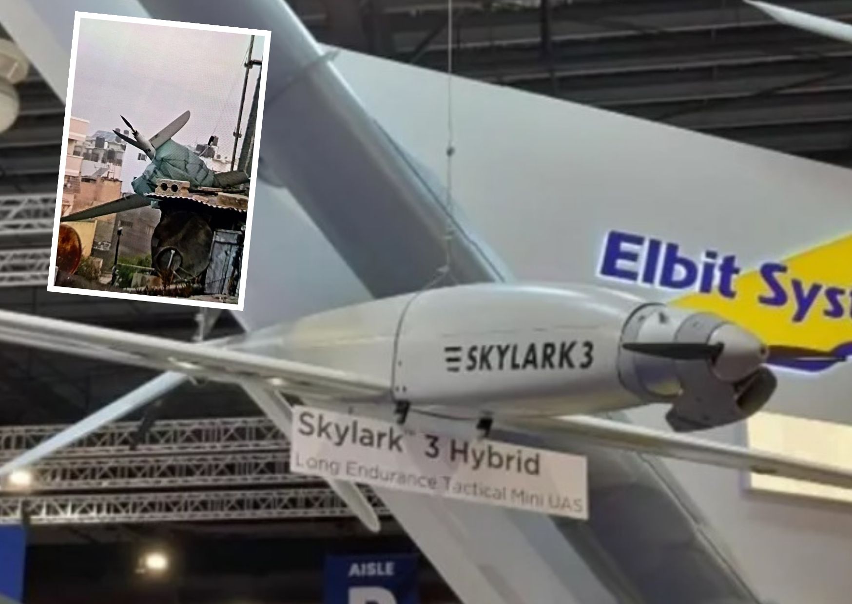 Drone Skylark 3 Israel jatuh di Gaza_ Airspace Review