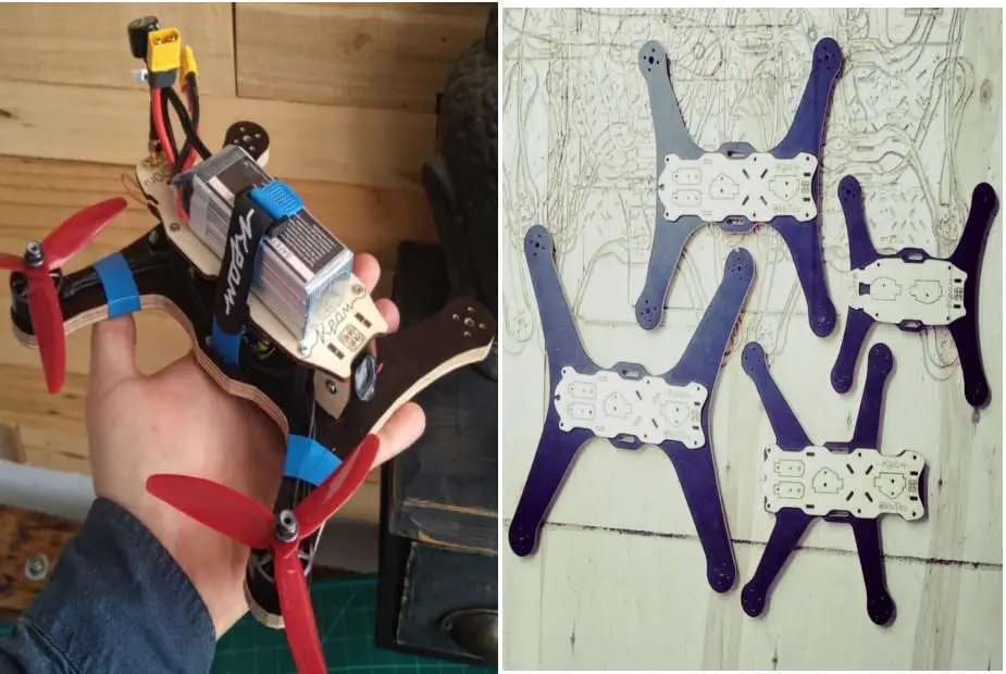 Drone kayu Rusia dari China