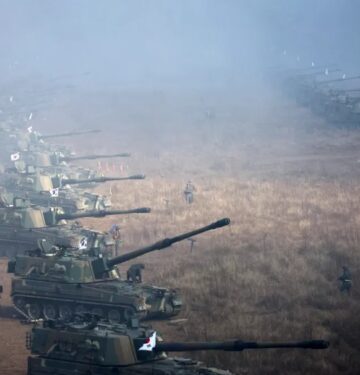 Latihan Militer Korea Selatan dan AS di dekat perbatasan Korea Utara