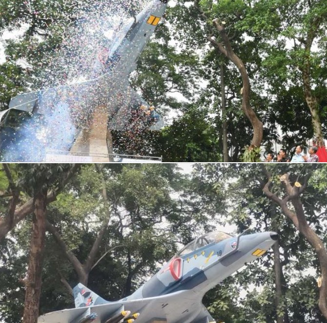 Monumen A-4 di Taman Tebet Barat Jaksel