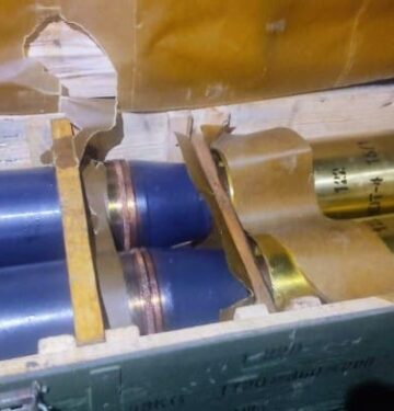 senjata artileri Rusia