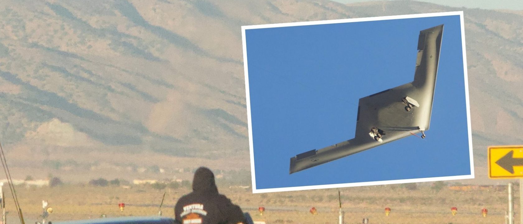 B-21 terbang perdana_ Airspace Review_ first flight