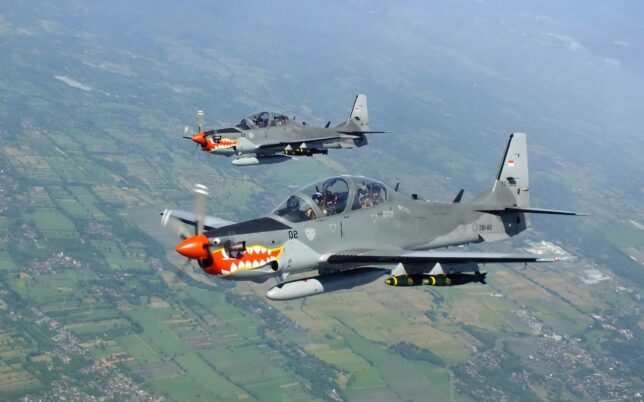 EMB-314 Super Tucano TNI AU