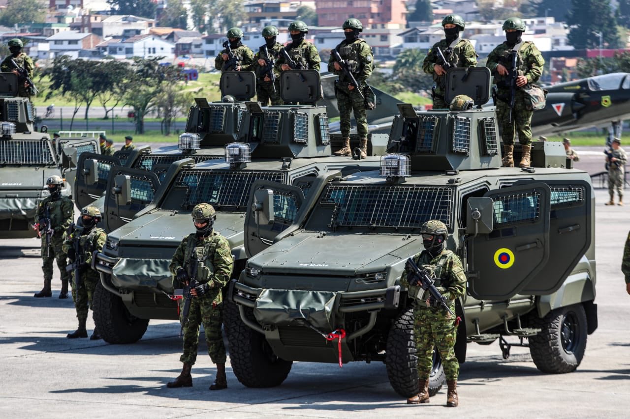Otokar Ural diterima oleh Kepolisian Ekuador