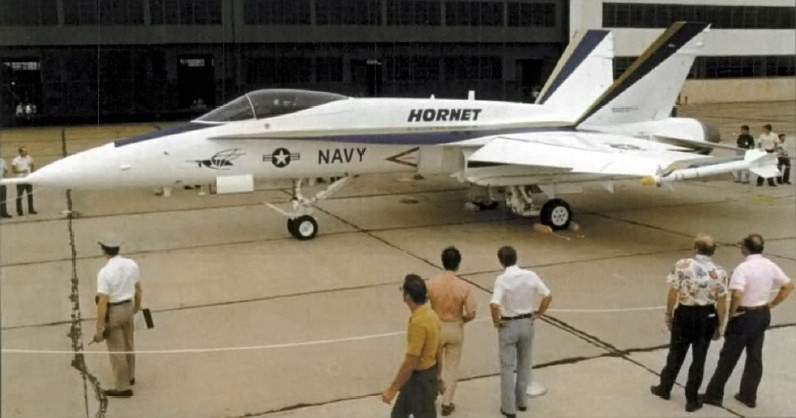 YF-18A di tahun 1978