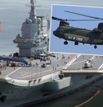 CH-47SD Taiwan dan kapal induk Shandong China_ Airspace Review