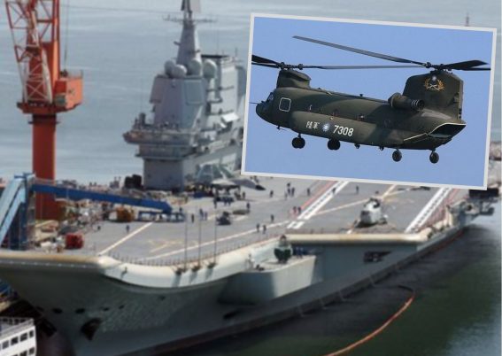 CH-47SD Taiwan dan kapal induk Shandong China_ Airspace Review