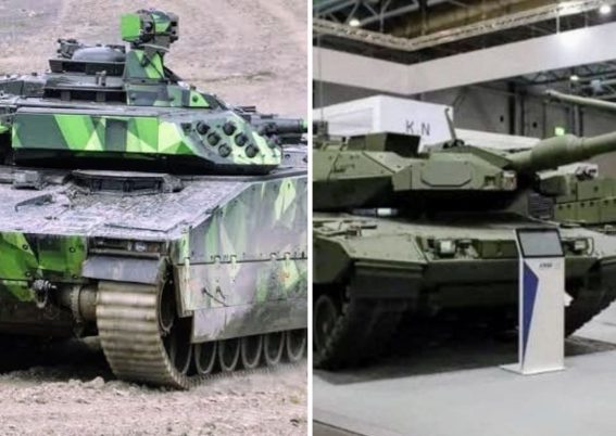 CV90 dan Leopard 2A8_ Airspace Review