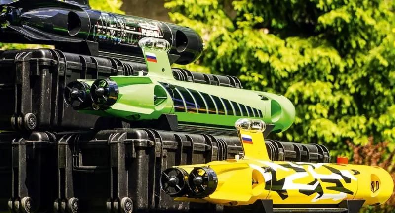 Drone bawah air Rusia