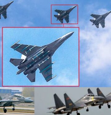 J-16 membawa rudal udara ke udara jarak jauh PL-17_ Airspace Review