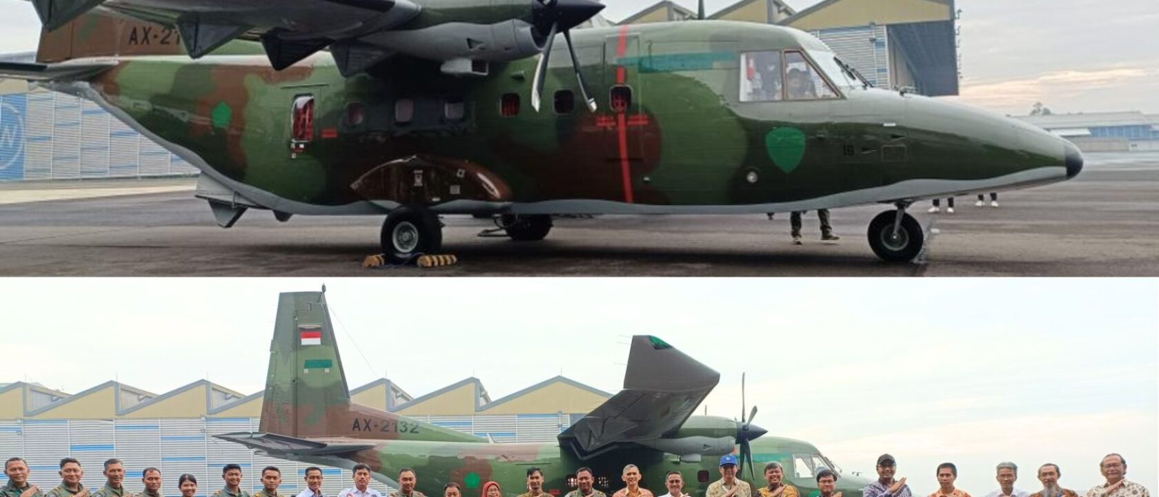 NC212i kelima untuk TNI AU_ PTDI_ Airspace Review (1)