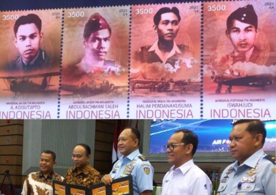 Peluncuran Prangko Empat Pahlawan Nasional TNI AU_ Airspace Review